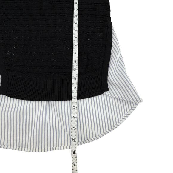 VERONICA BEARD South Beach Sleeveless Sweater in Black S - Picture 9 of 9